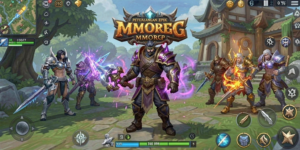 Tangkapan layar gameplay COO77 dengan petualangan seru.