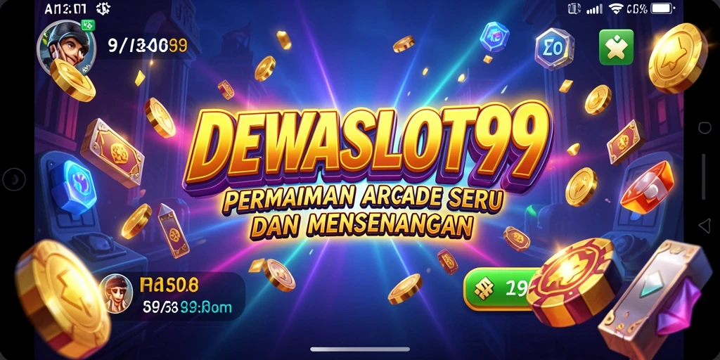 Tangkapan layar gameplay DEWASLOT99 menunjukkan serunya bermain Arcade.
