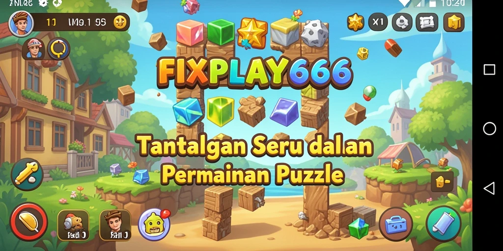 Tampilan gameplay FIXPLAY666 yang menantang dan seru.