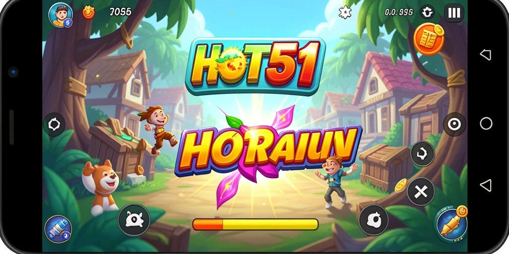 Gambaran gameplay HOT51 yang seru dan penuh aksi dalam genre Arcade.