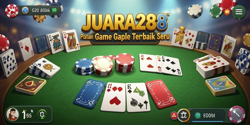 Gameplay Gaple yang seru dan menantang di JUARA288.