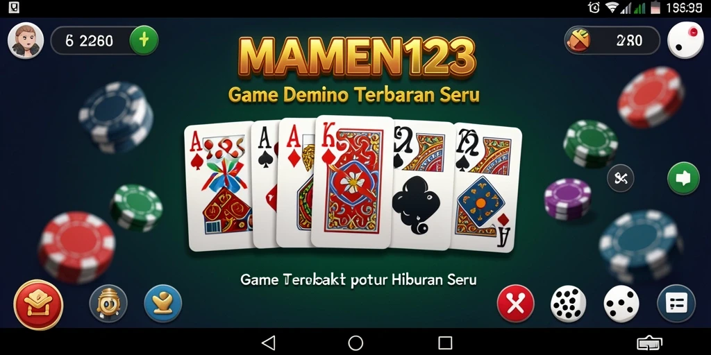 Tampilan gameplay MAMEN123 dengan suasana kompetitif yang mendebarkan.
