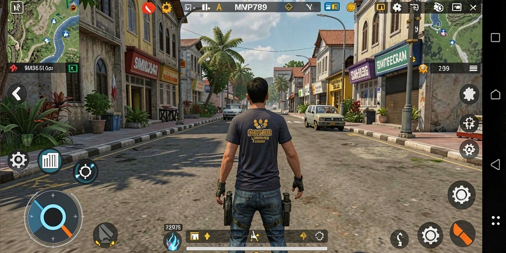 Tampilan gameplay seru dalam MVP789 dengan interaksi karakter yang menarik.