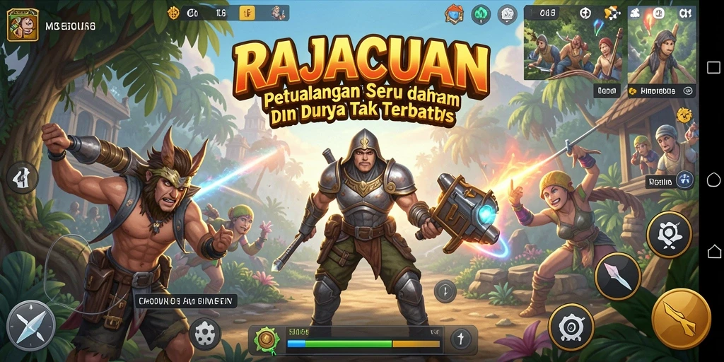 Gambaran menarik dari gameplay RAJACUAN yang seru.